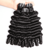 VIPbeauty Ocean Spiral Hair Loose Deep Curl Human Hair Extensions